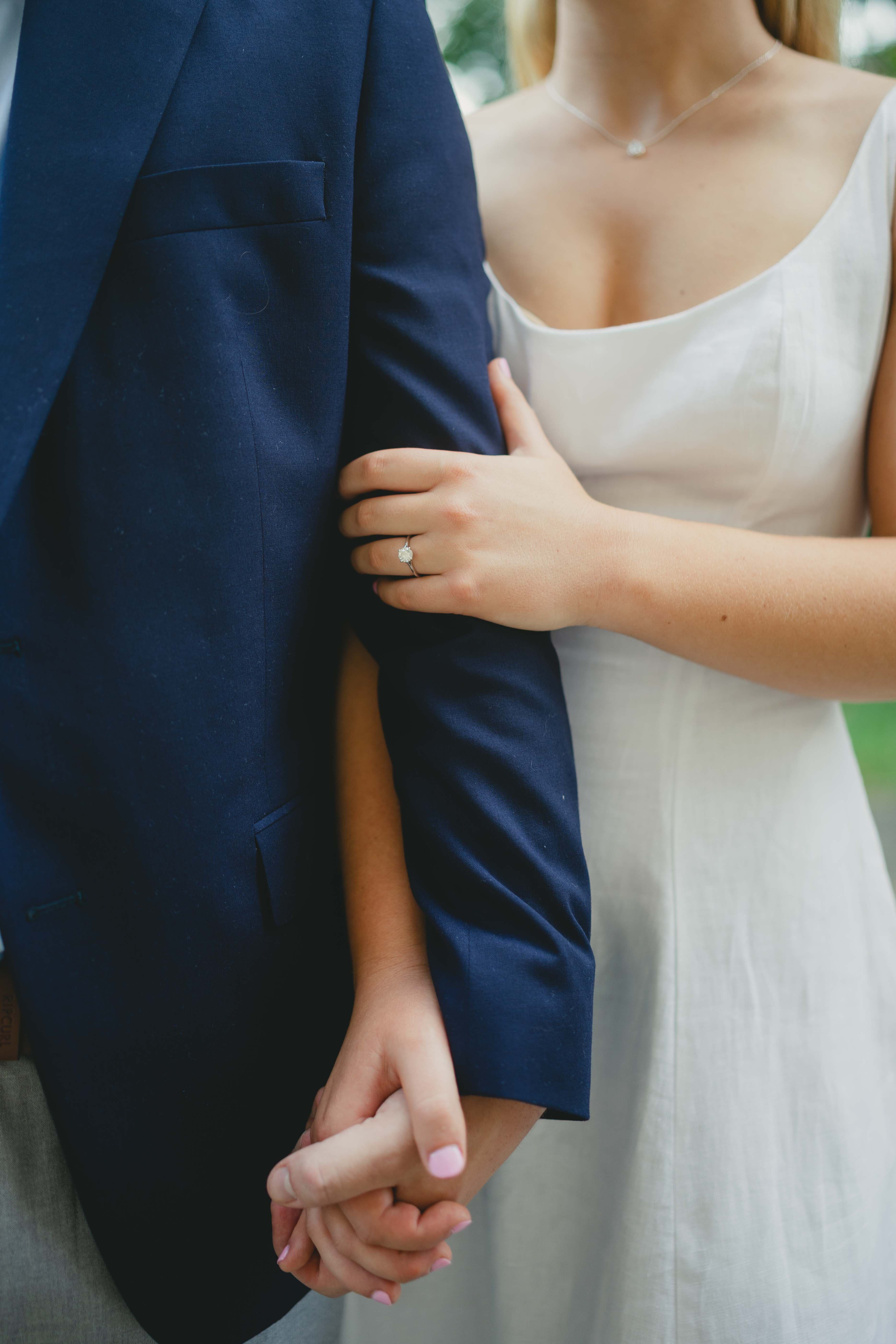 girl standing against the pylons